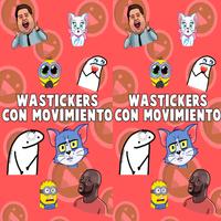 WAstickers with movement Meme poster