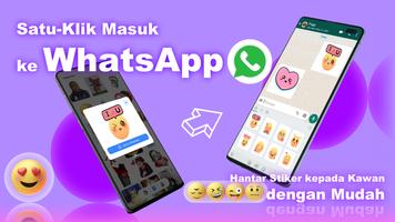 Pelekat Umoji untuk WhatsApp syot layar 1