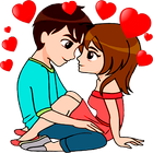 Adesivos de amor para WhatsApp ícone