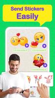 Animated Emojis Sticker for WA स्क्रीनशॉट 2