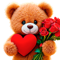 Pegatinas de oso de peluche