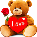 Teddybär Sticker für WhatsApp Zeichen