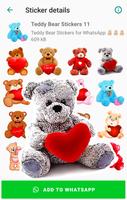 Teddybär Sticker für WhatsApp Screenshot 1