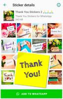 Thank You Sticker for WhatsApp تصوير الشاشة 3