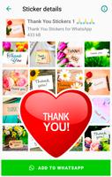 Thank You Sticker for WhatsApp الملصق