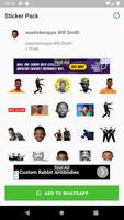 WAStickerApps Will Smith Aufkl Plakat