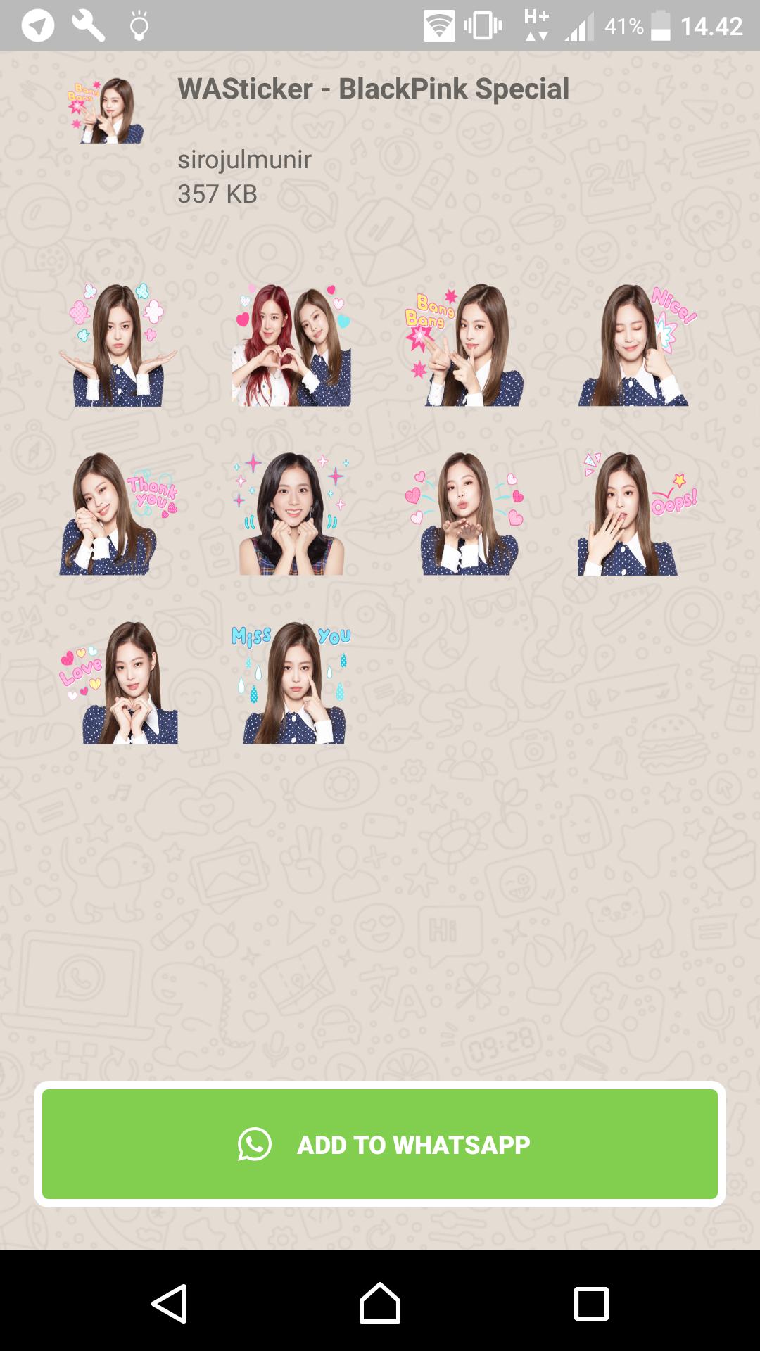 Wastickerapps Blackpink Stickers For Whatsapp For Android Apk