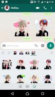 WAStickerApps Stickers - BTS Love for Whatsapp capture d'écran 1