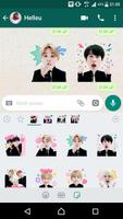 WAStickerApps Stickers - BTS Love for Whatsapp capture d'écran 3