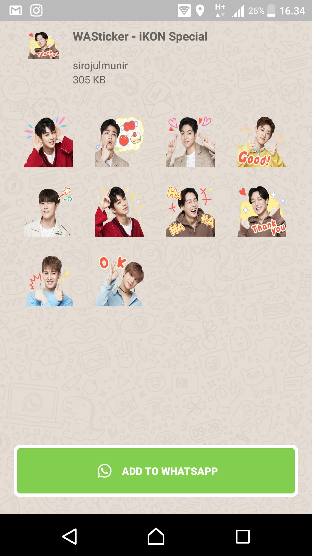 Wastickerapps Kpop Ikon Stickers For Whatsapp Free For Android