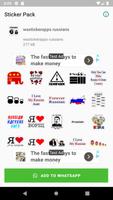 WAStickerApps Russian تصوير الشاشة 1