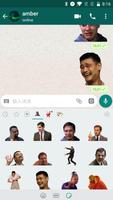Funny Meme Stickers for WhatsApp -WAStickerApps imagem de tela 1