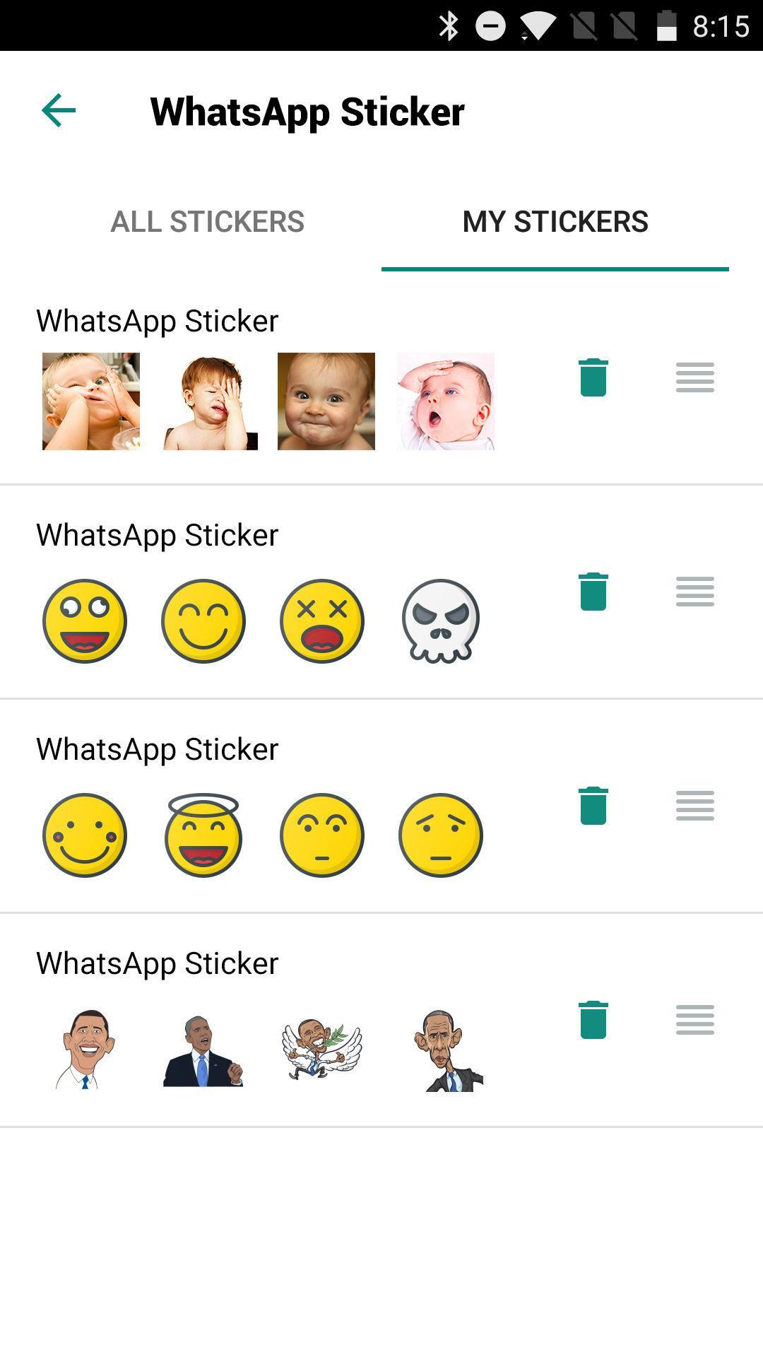 Cute Baby Stickers For Whatsapp