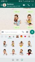 Football Star Stickers for WhatsApp, WAStickerApps imagem de tela 3