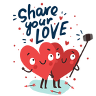 Romantic Love Sticker for WhatsApp -WAStickerApps icône