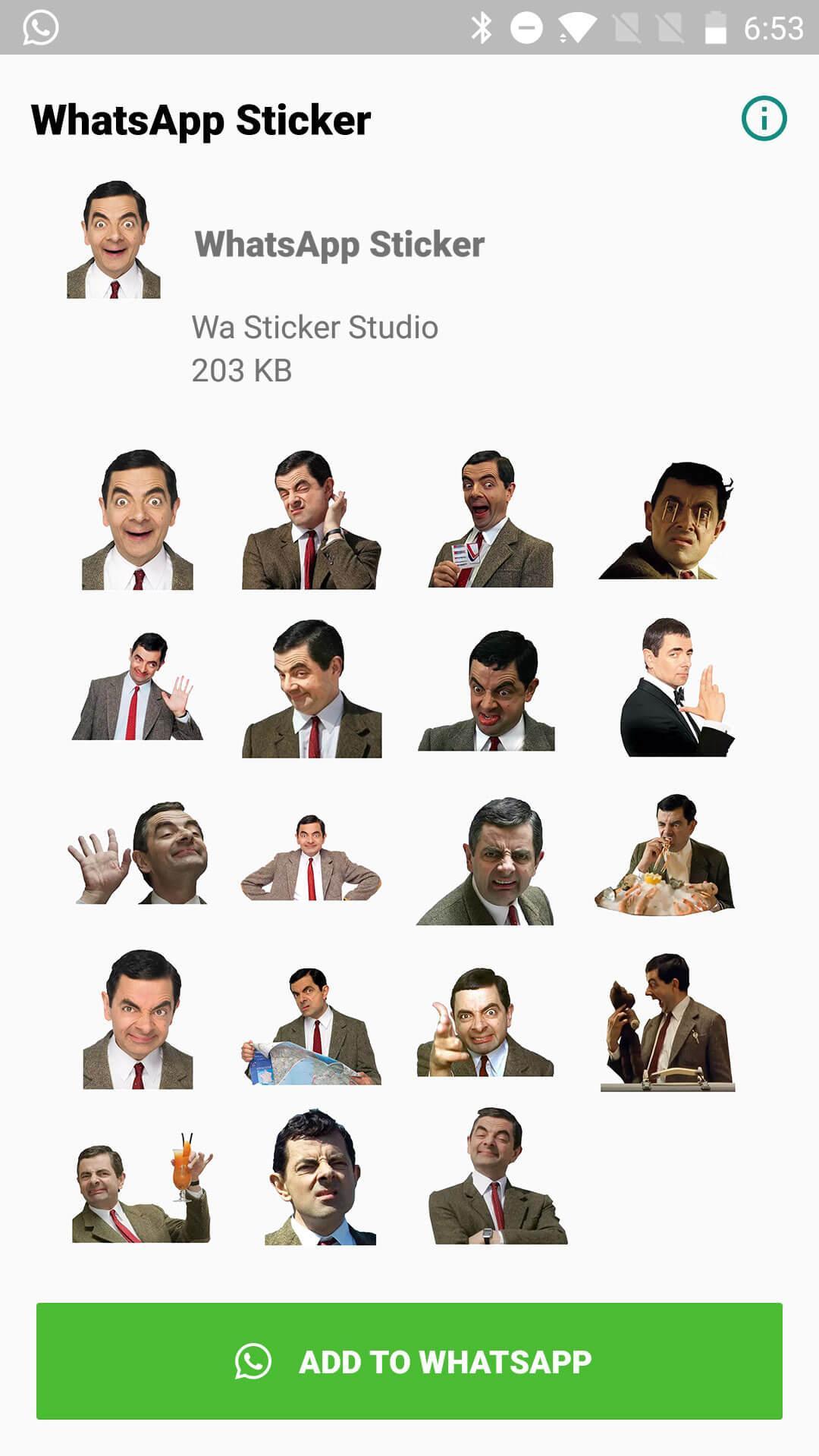 Funny Mrbean Stickers For Whatsapp