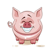”Piggy Animal Stickers for WhatsApp, WAStickerApps
