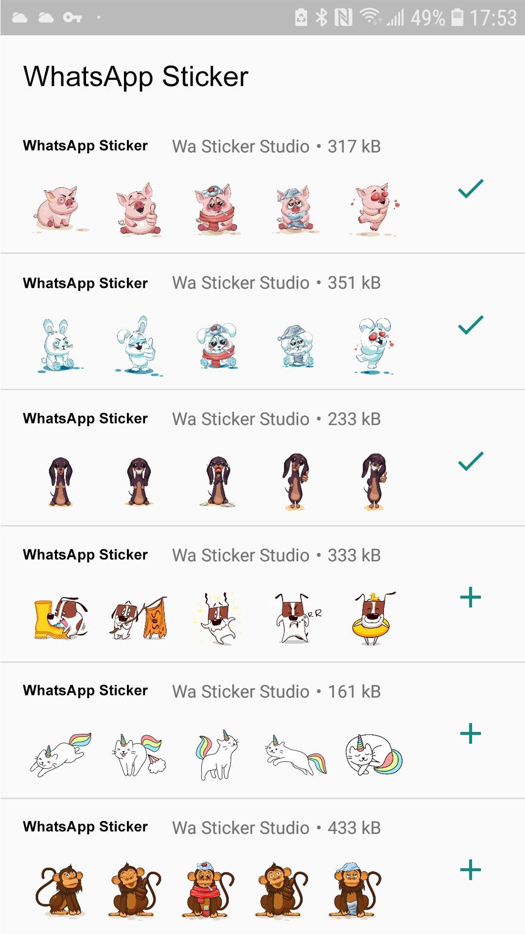 Piggy Animal Stickers For Whatsapp Wastickerapps For Android