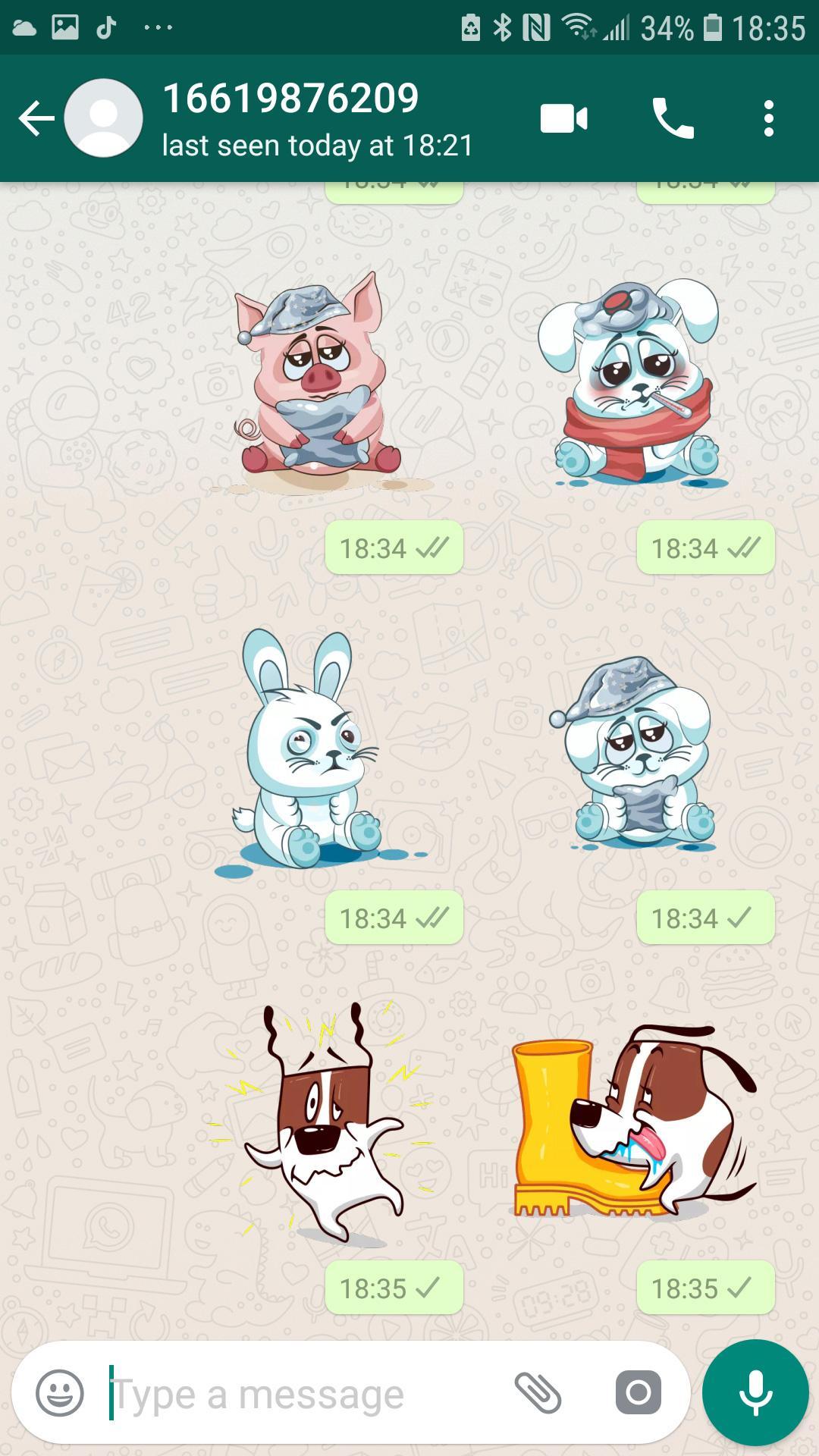 Piggy Animal Stickers For Whatsapp Wastickerapps For Android - bunny piggy roblox memes