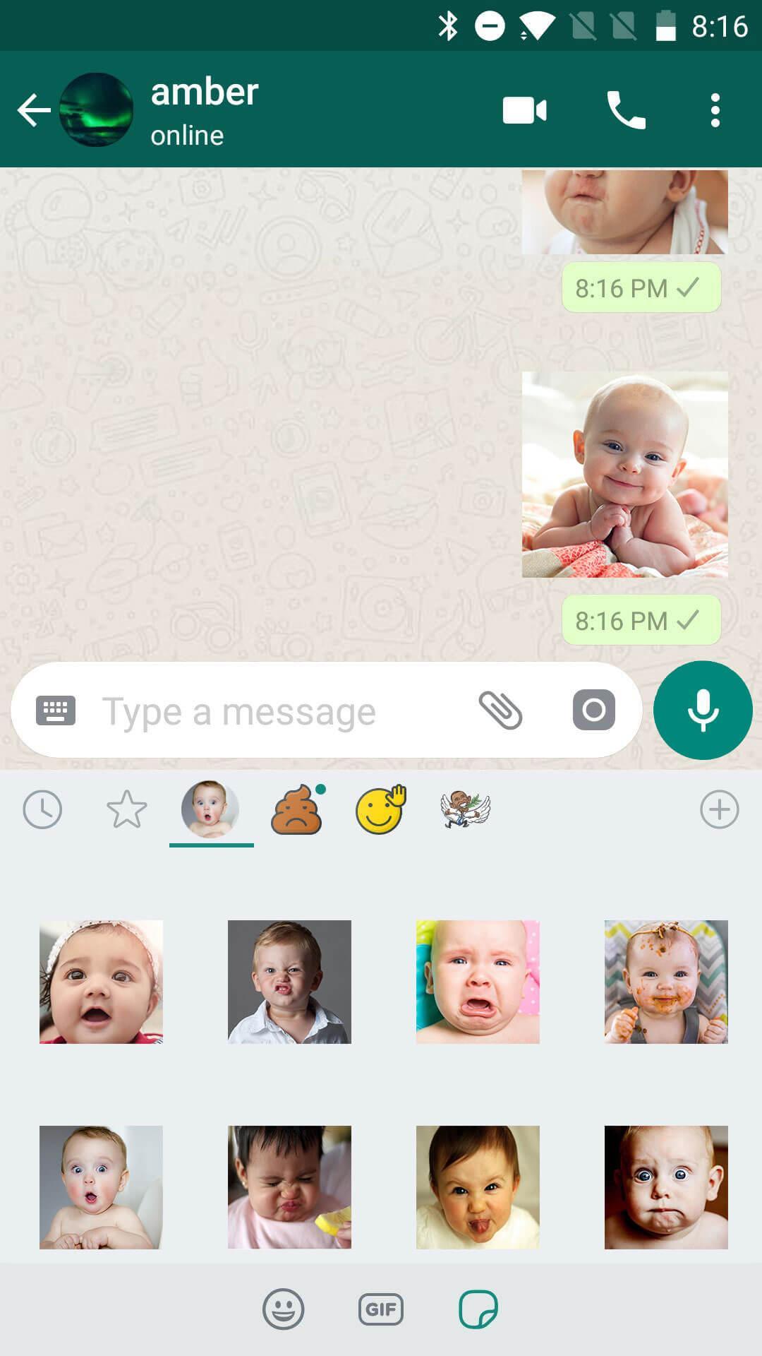 Funny Babies Stickers For Whatsapp