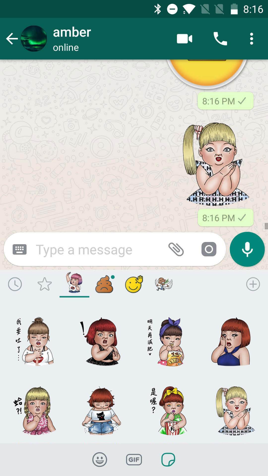 35 Ini Stiker  Wa  Cute Girl Terlengkap Lokerstiker