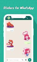 WAStickerApps: Anime Stickers For whatsapp 포스터