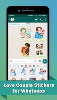WAStickerApps - Love Couple Stickers for Whatsapp capture d'écran 3