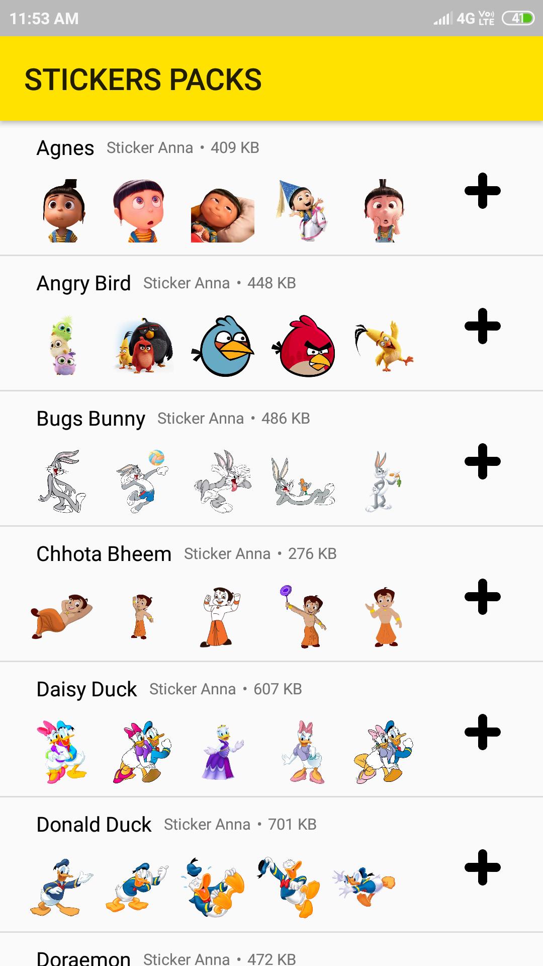 Wastickerapps Cartoon Stickers Wastickers For Android Apk Download