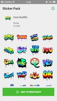 Cool Graffiti Stickers For Whatsapp(WAStickerApps) постер