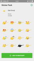 Dab Emoji Stickers For Whatsapp - WAStickerApps Affiche