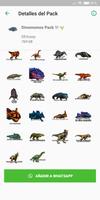 Dinosaurios MEMES WAStickerApp اسکرین شاٹ 1