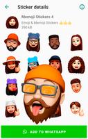Pelekat Apple Emoji & Memoji syot layar 1