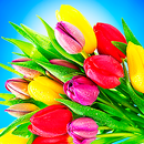 Autocollants de fleurs APK