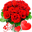 Adesivos flores para WhatsApp