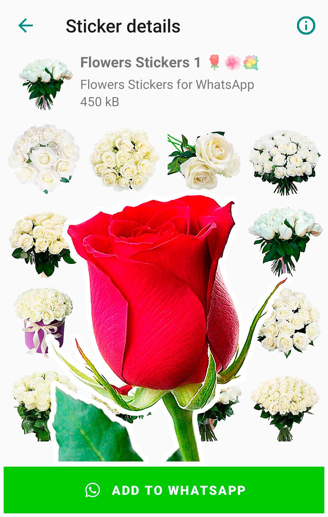 Стикеры цветы для телеграмм на фото 35