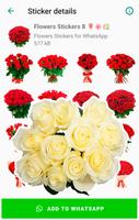 Adesivos flores para WhatsApp imagem de tela 2