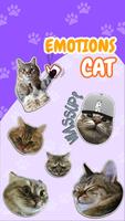 New Funny Cat Memes Stickers WAStickerApps syot layar 2