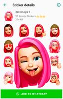 Funny Emojis Stickers imagem de tela 2