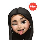 New Funny Stickers Emoji 3D WAStickerApps icône