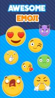 New Funny Stickers Emoji 3D WAStickerApps capture d'écran 1