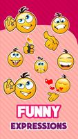 New Funny Stickers Emoji 3D WAStickerApps capture d'écran 2