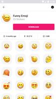 3D Emojis Stickers - WASticker اسکرین شاٹ 2