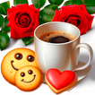 Adesivos bom dia para WhatsApp
