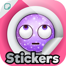Glitter Emoji Stickers For Whatsapp(WAStickerApps) APK