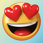 WASticker Love Emoji Stickers icône