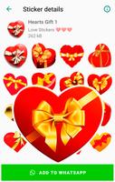 Pegatinas de amor para WhatsAp captura de pantalla 3