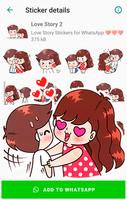 Adesivos de amor para WhatsApp imagem de tela 3