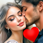 Romantische Aufkleber Liebe Zeichen