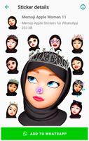 Musulmans islamiques Memoji Affiche