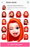 Adesivos Memoji para Android imagem de tela 1